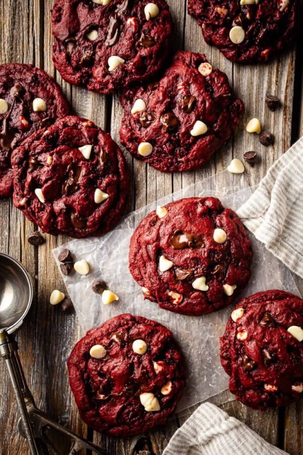 NYC Red Velvet Cream Cheese Cookie